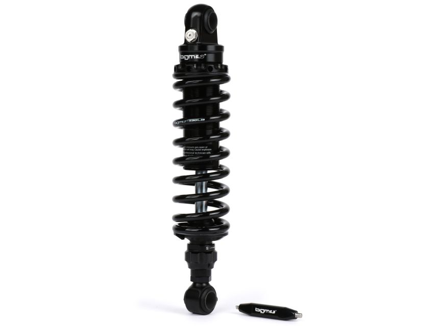 Ammortizzatore posteriore BGM PRO R12 V3 - Nero - Lambretta LI + TV + SX + Special + DL + Serveta + Lui