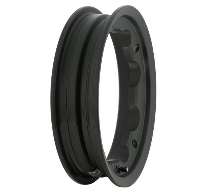 SIP Matt Black tubeless wheel rim Lambretta LI + TV + SX + Special + DL + Serveta