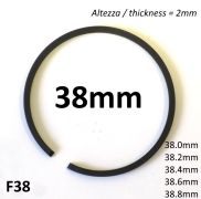 Fascia elastica 38 x 2 per Lambretta J50 + Lui50