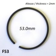 Fascia elastica (segmento) 53.0mm (altezza 2.0mm) tipo originale di alta qualità