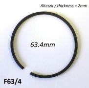 Fascia elastica (segmento) 63.4mm (altezza 2.0mm) tipo originale di alta qualità