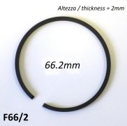 Fascia elastica (segmento) 66.2mm (altezza 2.0mm) tipo originale di alta qualità