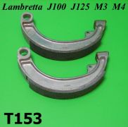 Ganasce freno anteriore / posteriore per Lambretta Cento + J125 M3 + J125 Stellina M4