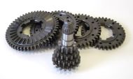 Cambio ravvicinato Casa Lambretta Close Ratio a 4 marce per Lambretta S1 + S2 + S3 + SX + DL