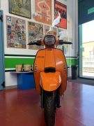 High quality TRANSPARENT 'Touring' tall screen for Lambretta V-Special by Rimini Lambretta Centre