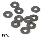 Rondella a tazza 4 x 12mm (confezione da 10pz.) fissaggio listelli scudo
