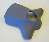 Complete handlebars (top + bottom) for Lambretta GP DL