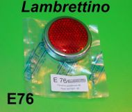 Rear light lense & chrome ring surround for Lambrettino 48