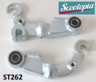 Coppia biellette forcella Scootopia per freno a disco originale Lambretta TV3 + SX200