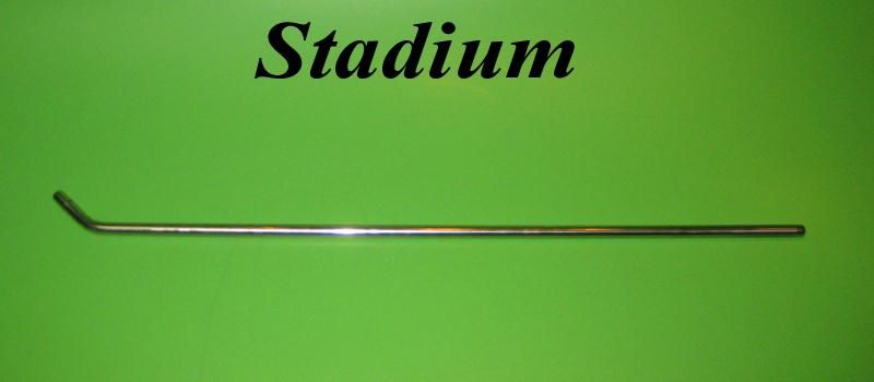 High quality 22" long chromed Stadium mirror stem