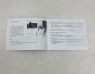 Libretto uso e manutenzione Lambretta J125