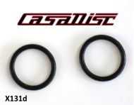 Pair of small 'O' rings for hydraulic tube banjo bolt for CasaDisc brakes (all versions)