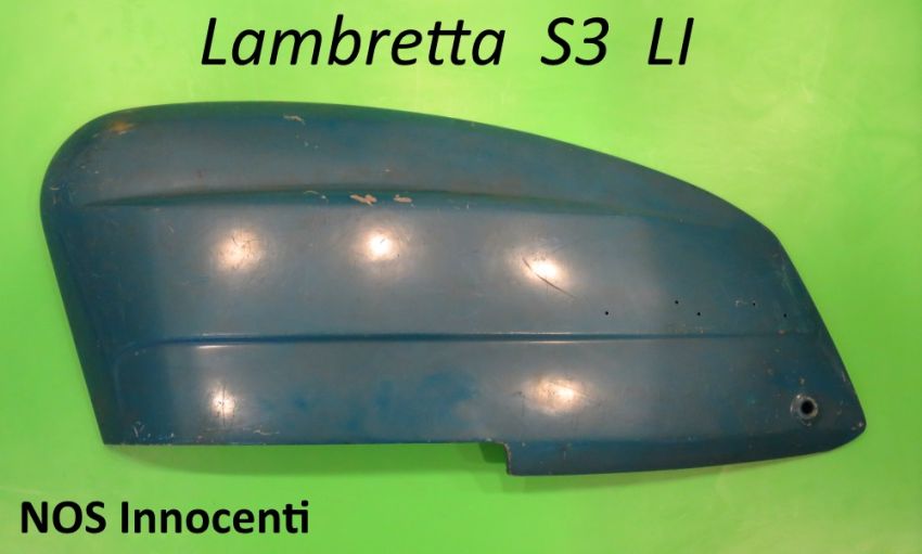 Cofano lato sinistro ORIGINALE NOS Innocenti per Lambretta S3 + TV3