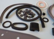 COMPLETE HIGH QUALITY ITALIAN MADE rubber parts set for Lambretta LI150 Series 3