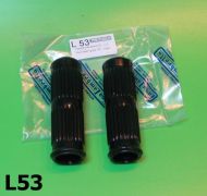 Manopole nere per Lambretta DL + Lui + Serveta
