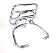 Portapacchi posteriore cromato (modello verticale) per Lambretta V-Special