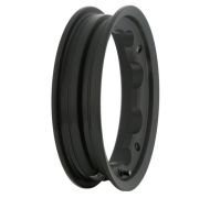 SIP Matt Black tubeless wheel rim Lambretta LI + TV + SX + Special + DL + Serveta