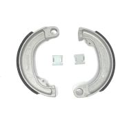 Pair of rear brake shoes for Lambretta C + LC + D + LD + E + F
