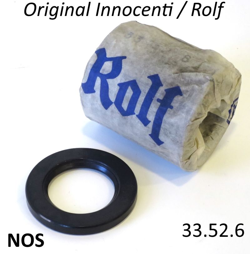 Paraolio originale Rolf 33-52-6 per flangia volano Lambretta LI S2 / S3 + TV2/3 + Special + SX +DL + Serveta