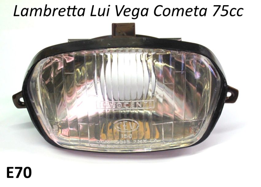 Fanale anteriore Lambretta Lui 75S/SL