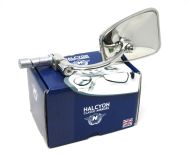 Specchio rettangolare regolabile per manubrio (sinistro oppure destro) per Nuova Lambretta V-Special