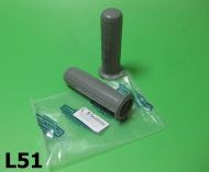 Grey handlebar grips Lambretta LI S1/S2 + TV1 + TV2