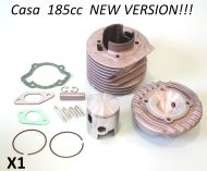 Kit cilindro Casa Lambretta Casa185 per Lambretta S1 + S2 + S3 + SX + DL (125/150/175cc)