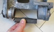 Engine main bolt / frame tube spacer Lambretta Lui + Vega + Cometa