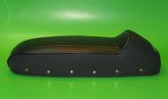 'RLC Fastback' sports seat 'Black Edition' Lambretta LI + TV + SX + Special + DL + Serveta