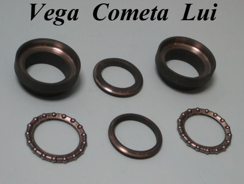 Calotte e gabbie sterzo per Lambretta Lui Vega Cometa