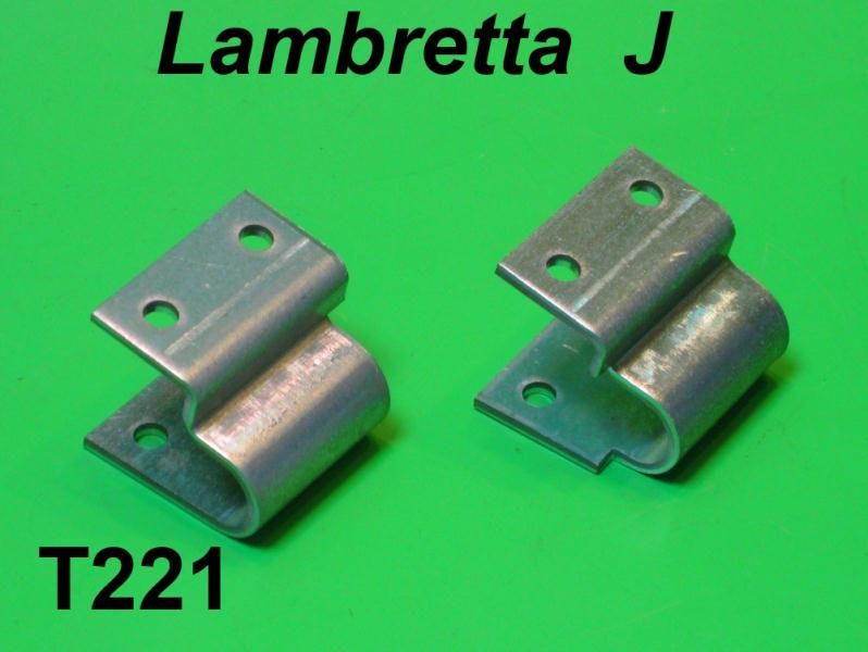 Staffe di fissaggio cavalletto Lambretta J