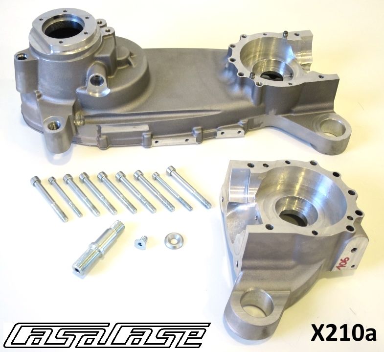 Carter motore Casa Performance CasaCase (SOLO carter motore & Viteria) per Lambretta S1 + S2 + TV2 + S3 + TV3 + Special + SX + DL + Serveta