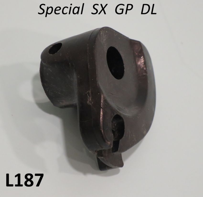 Plastic roller for throttle cable inside handlebars Lambretta LI S3 + TV3 + SX +Special + DL (models from 1966 to 1969)