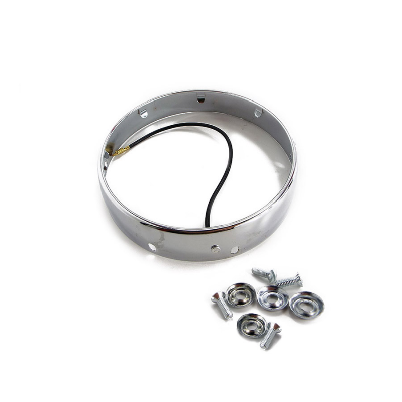 Scootopia Lambretta Series S1 LI + TV CEV marked Headlamp Rim & Fixings