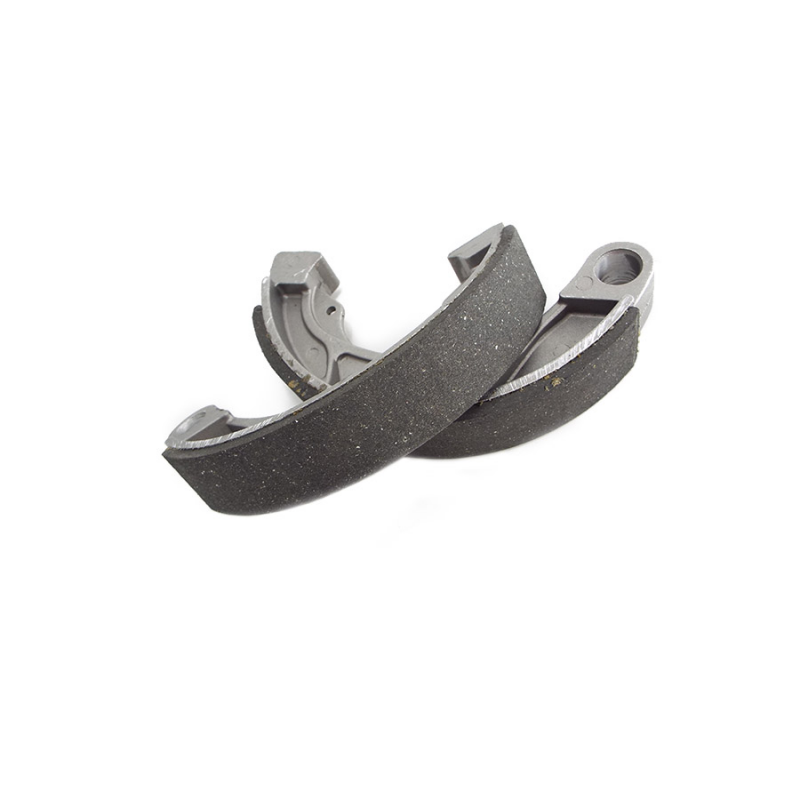 Pair of rear / front high quality brake shoes by Scotopia for Lambretta LI + TV + SX + Special + Serveta