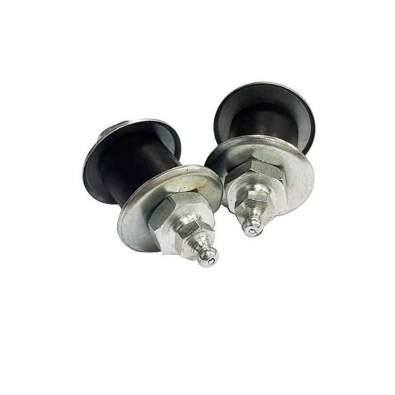 Pair of fork link bolts with grease nipples + bushes Lambretta LI S1/S2  + TV1 + TV2, by Scootopia