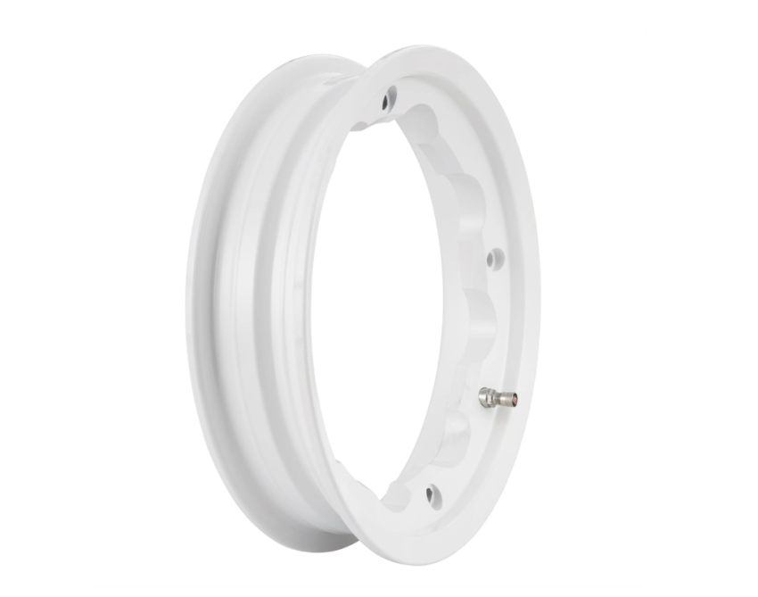 SIP WHITE alloy tubeless wheel rim Lambretta LI + TV + SX + Special + DL + Serveta