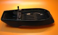 Complete seat - Black/Brown - Lambretta J50 Special