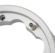 SIP Silver tubeless wheel rim Lambretta LI + TV + SX + GP/DL + Serveta