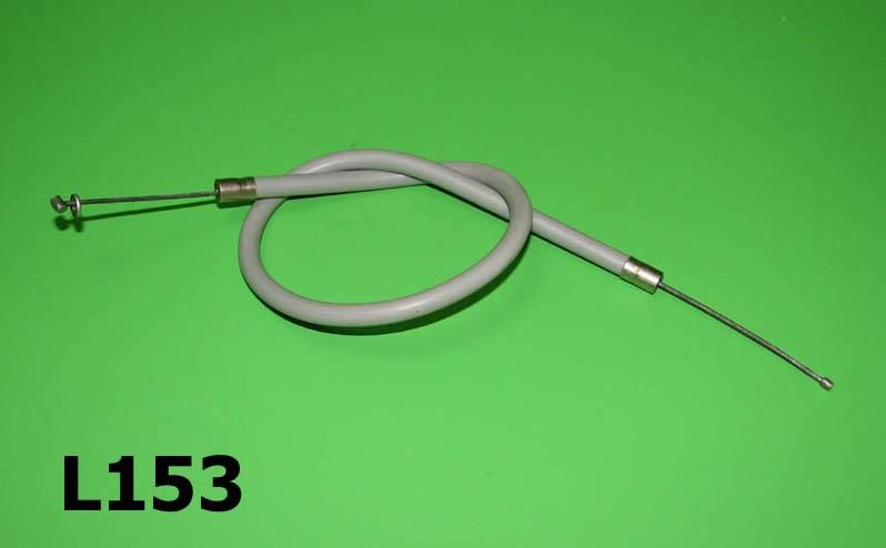 Cavo starter aria con guaina grigia Lambretta J