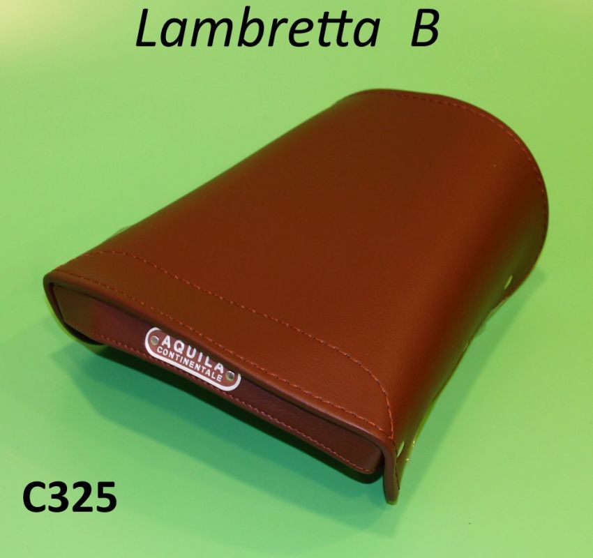 Copertina sella posteriore marrone Lambretta B