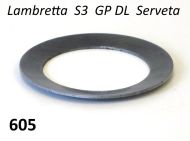 Spessore anti vibrante per comando gas al manubrio Lambretta LI S3 + SX + Special + DL + Serveta