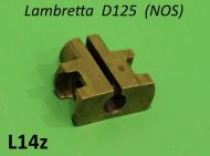 Brass throttle slider for inside handlebars (NOS Innocenti)  Lambretta C + LC + D + LD