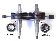 Casa Performance CNC mag flange flywheel bearing housing kit Lambretta J + Lui Vega Cometa
