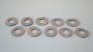 Set 10 x 8mm wavy washers for wheels / bodywork