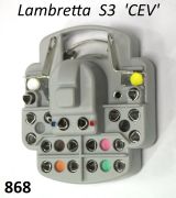 Portalampada / morsettiera fanale anteriore tipo CEV Lambretta LI S3 + TV3 + SX + Special