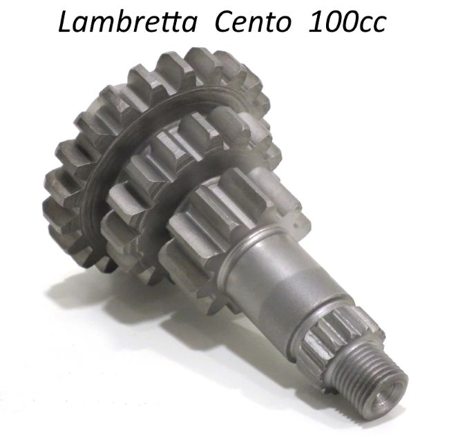 3 speed gearbox cluster  for Lambretta J Cento 100cc