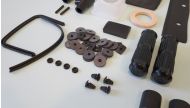 Complete high quality rubber parts set for Lambretta GP/DL