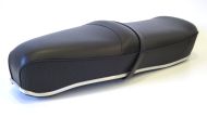 Sella RLC Pegasus Flatbase Economica Nera per Lambretta LI + TV + SX + Special + DL + Serveta