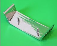 Chrome 'Lambretta' front headlight embellisher for Lambretta Lui Vega Cometa